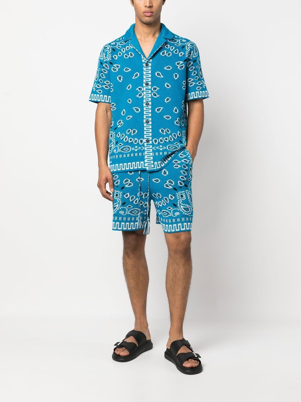 Alanui Shirts Clear Blue Shirts Alanui Lavender