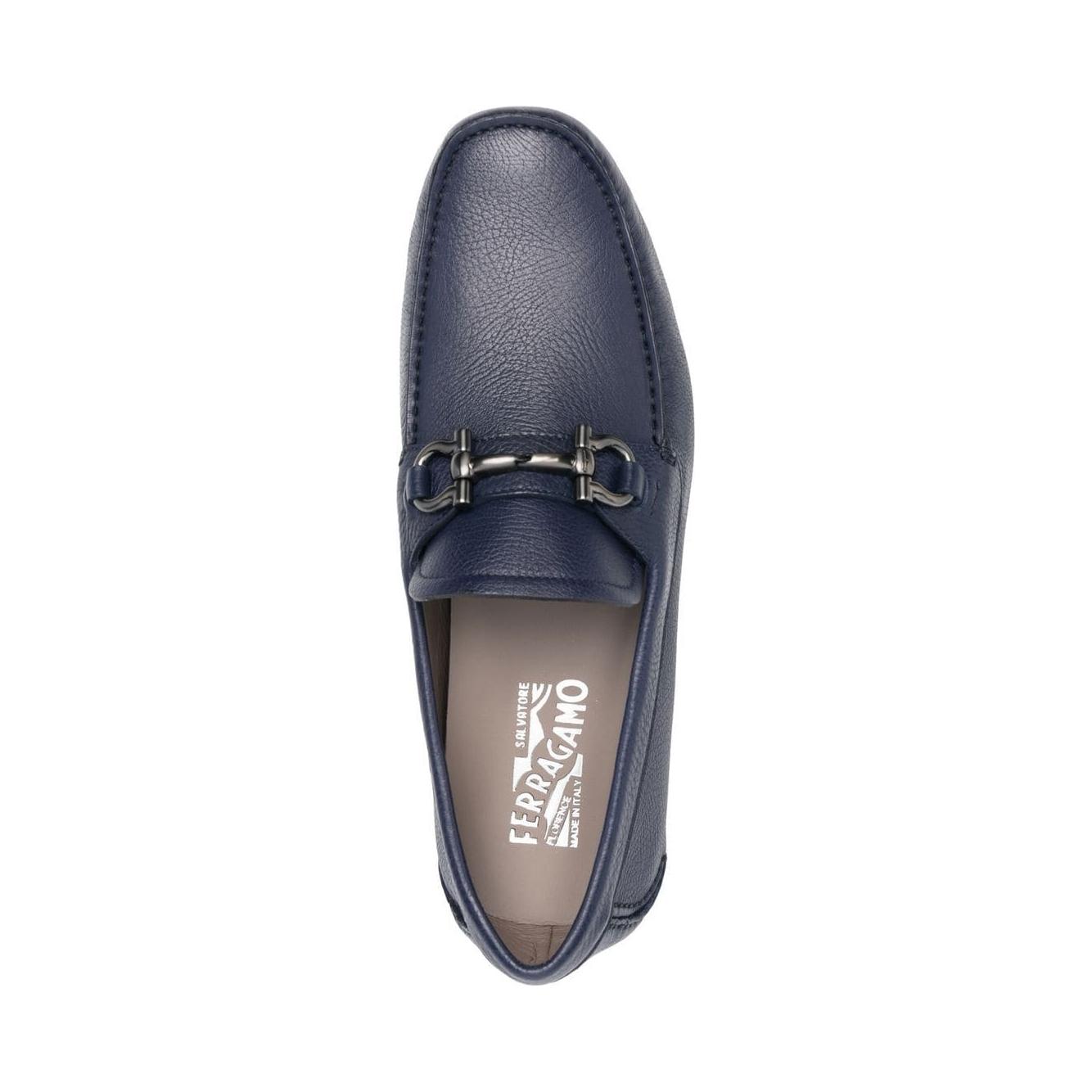 Ferragamo Gancini-buckle loafers