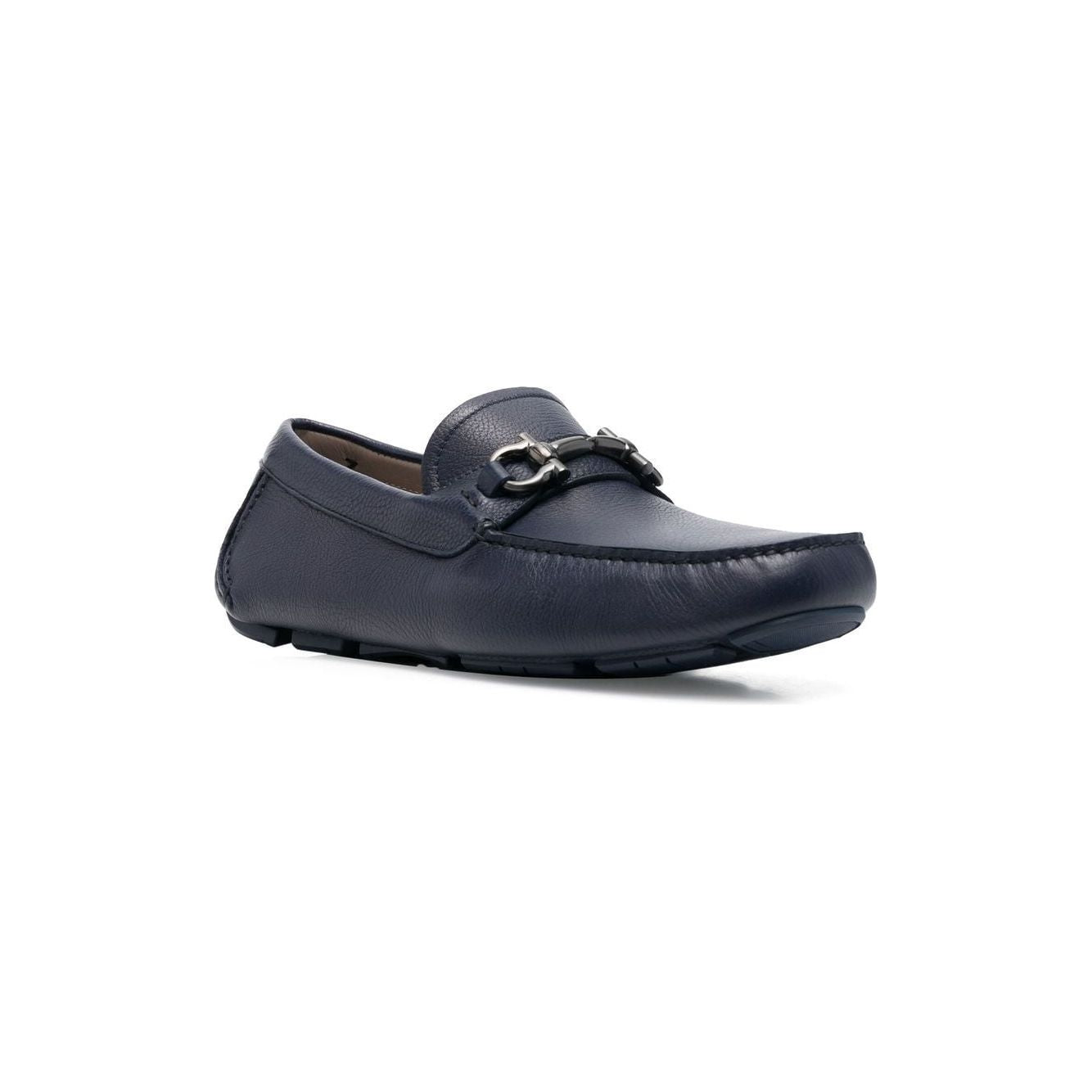 Ferragamo Gancini-buckle loafers