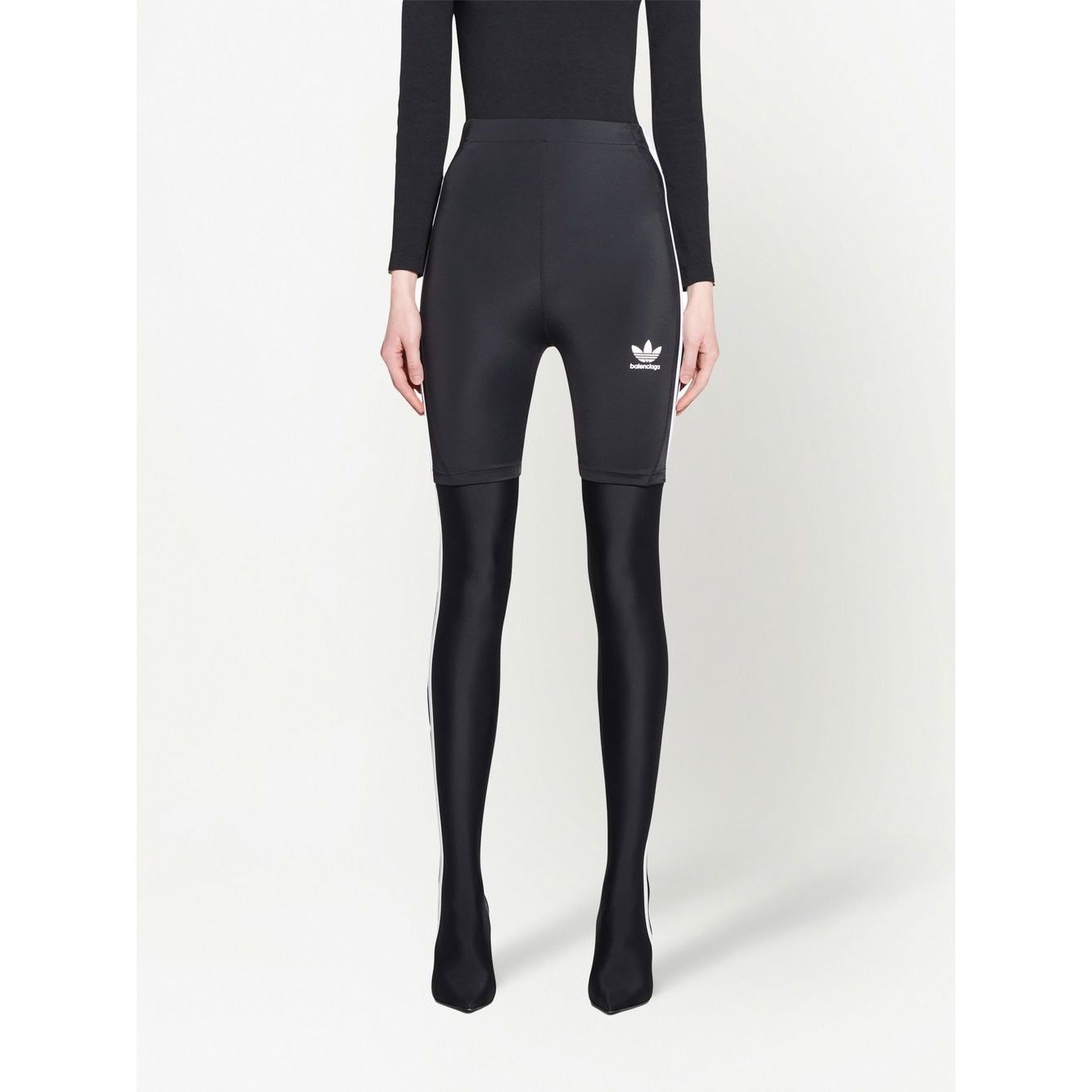 ADIDAS X BALENCIAGA Shorts Black Short trousers