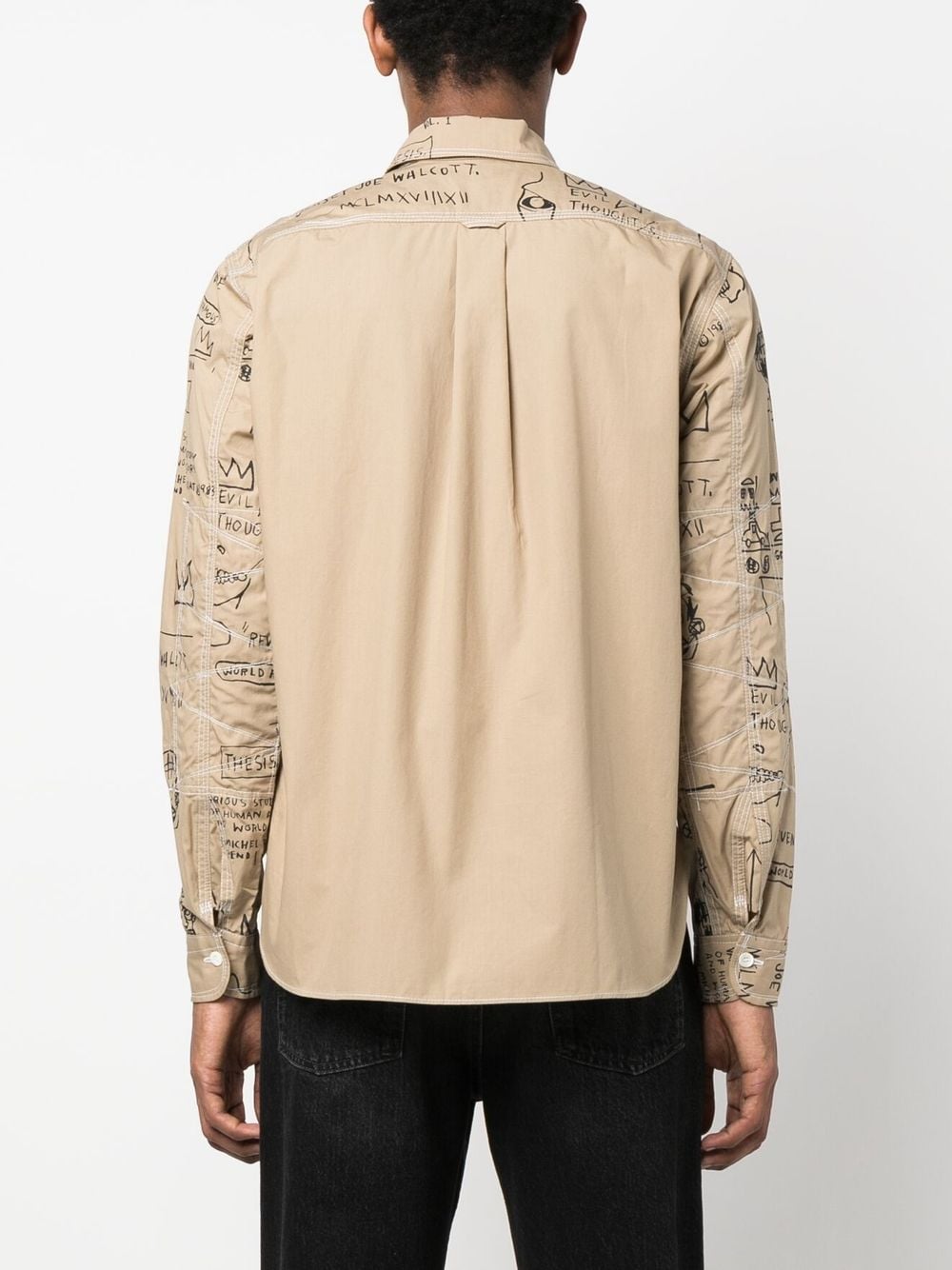 Junya Watanabe Shirts Beige Shirts Junya Watanabe Light Gray