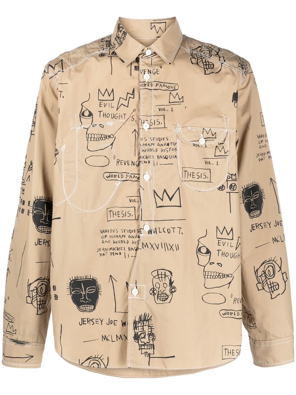Junya Watanabe Shirts Beige Shirts Junya Watanabe Tan