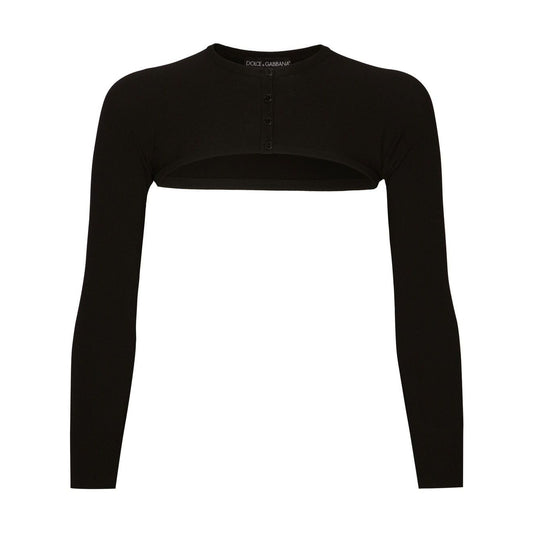Dolce & Gabbana cropped button-fastening cardigan Topwear