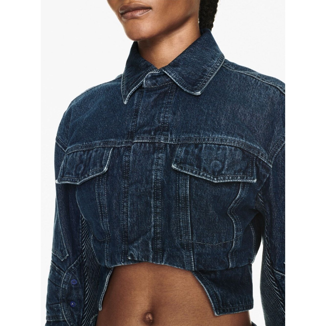 Off White Cropped denim jacket Jackets