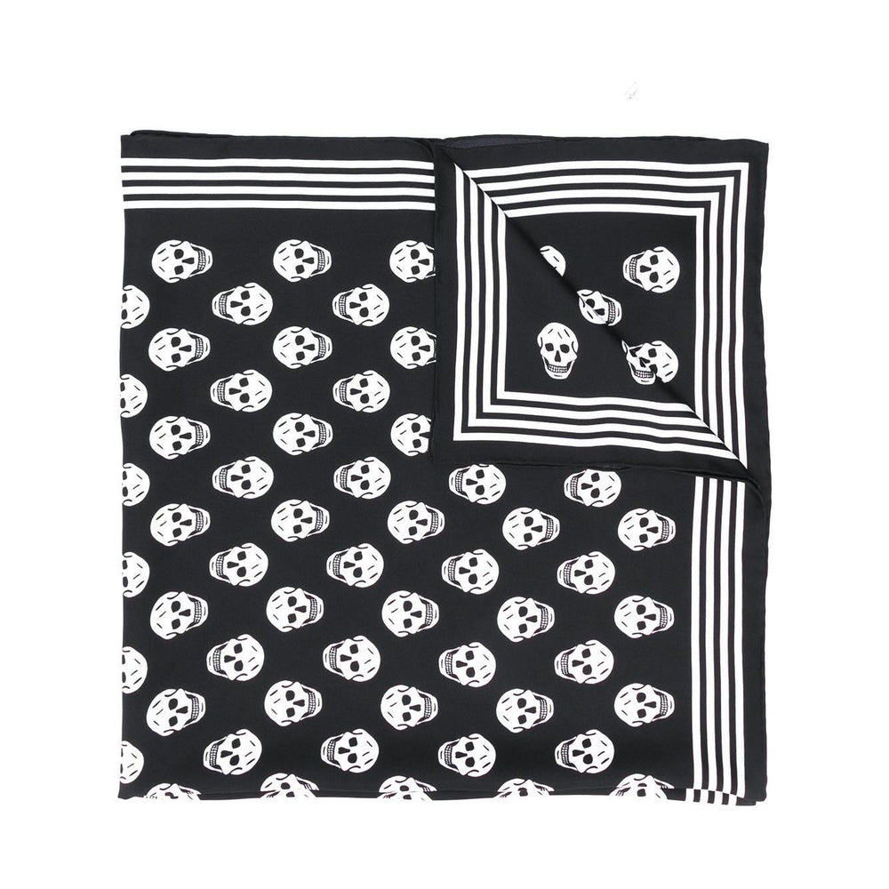 Alexander McQueen Skull silk scarf 5909293001Q1078-AI23
