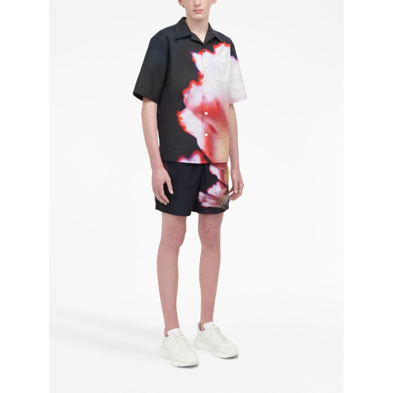 Alexander McQueen Solarised Flower Shirt