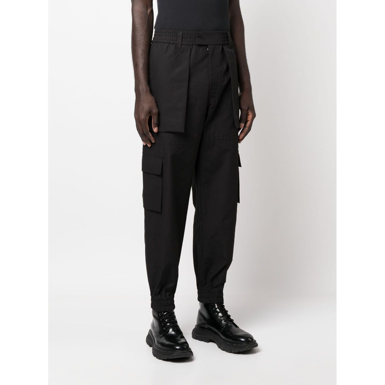 Alexander McQueen Cotton Cargo Trousers Trousers