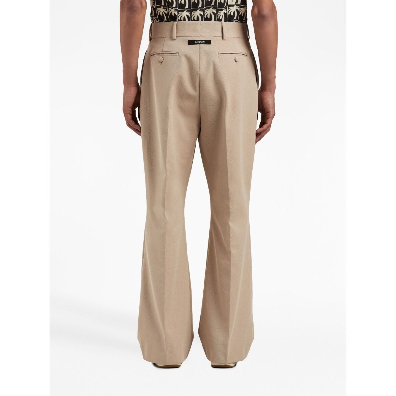 Palm Angels Trousers Beige Trousers