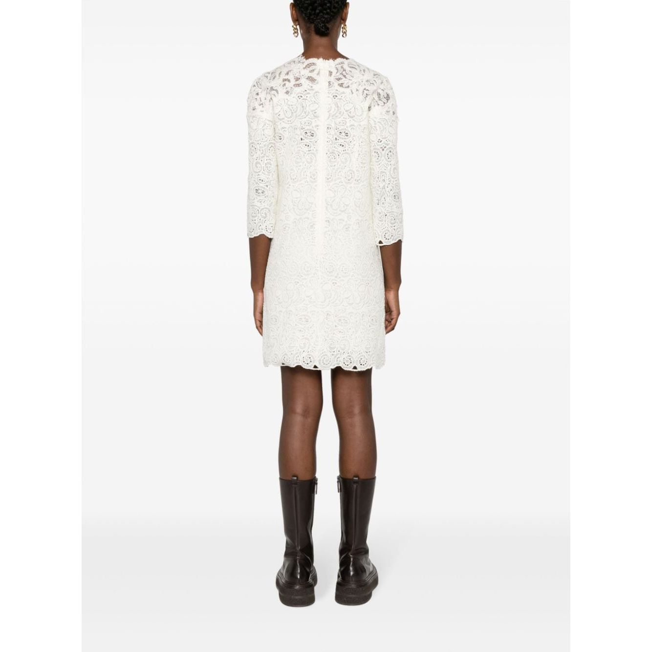 Ermanno Scervino Wool blend short dress Dresses