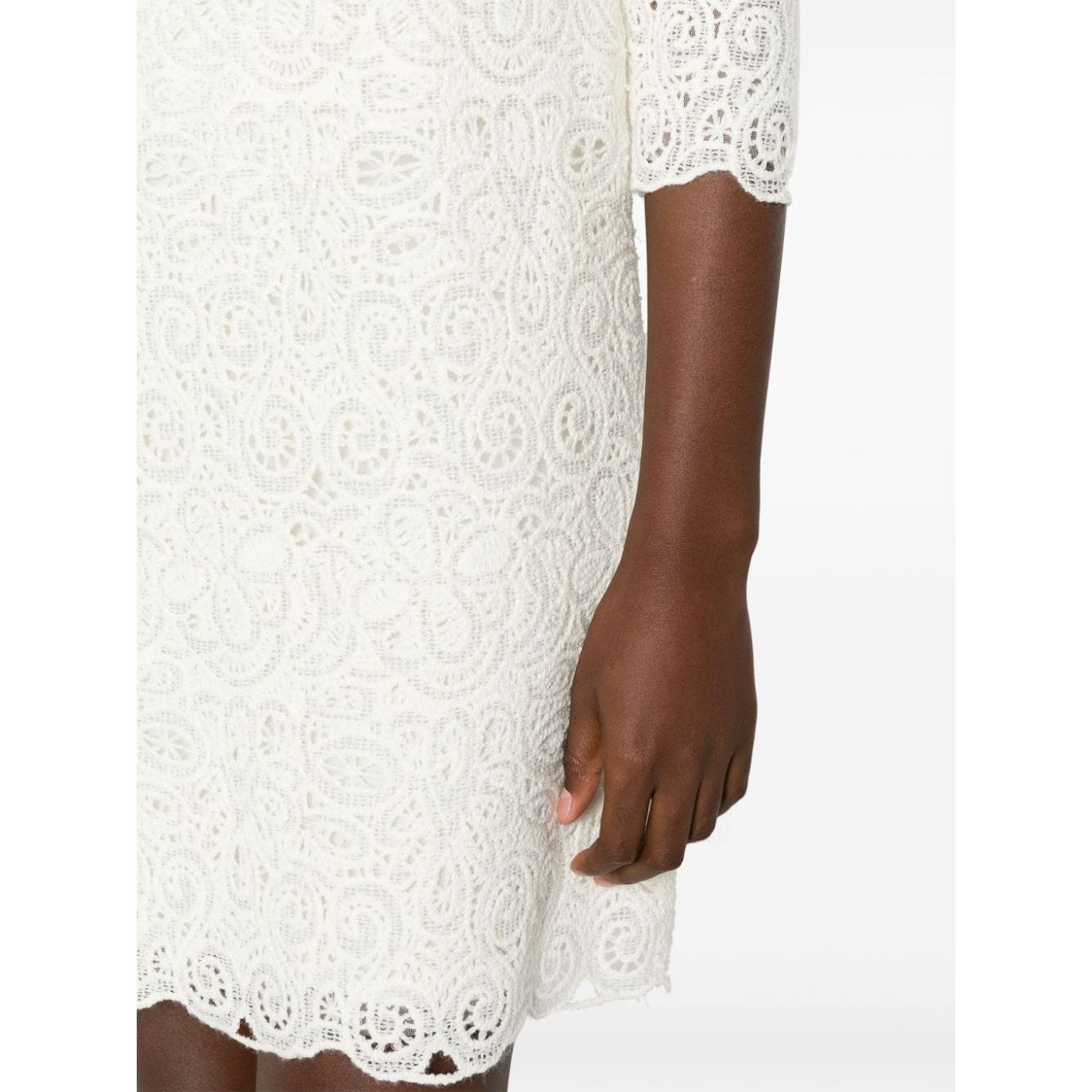 Ermanno Scervino Wool blend short dress Dresses