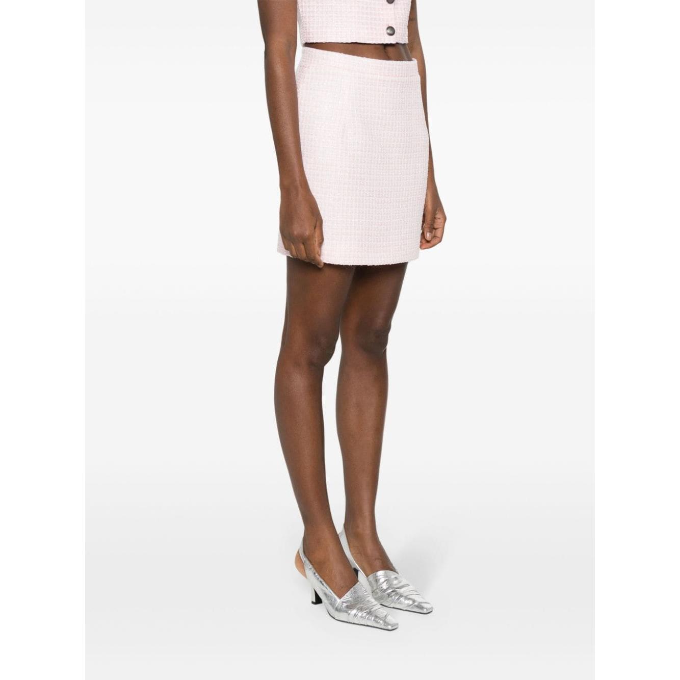 Alessandra Rich Skirts Powder FABX1441F42501815