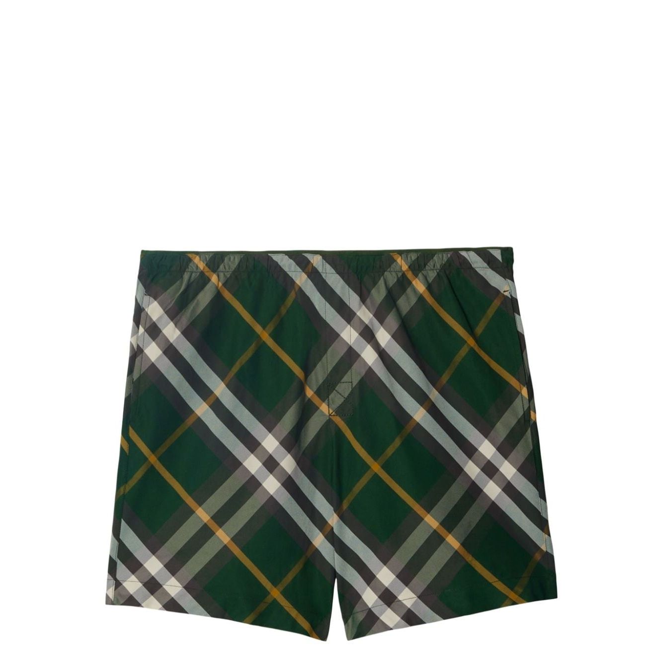 Burberry checkered twill swim shorts Beachwear & underwear