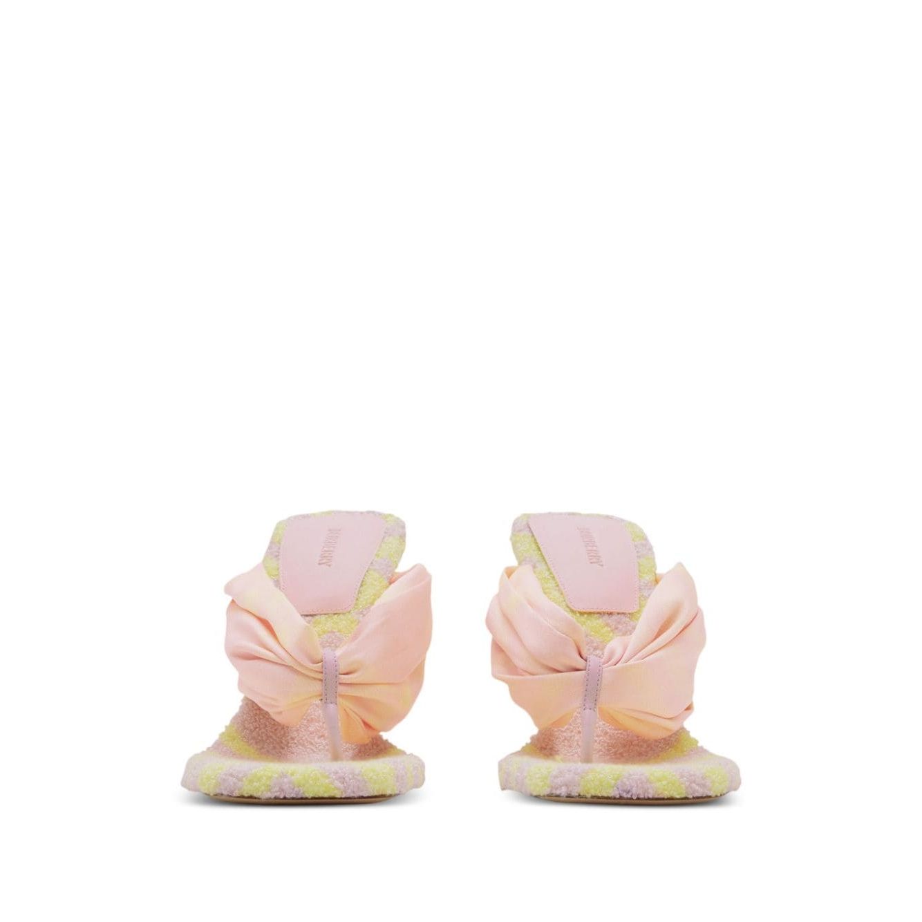 Burberry Check Pool 105mm Open Toe Sandals Sandals