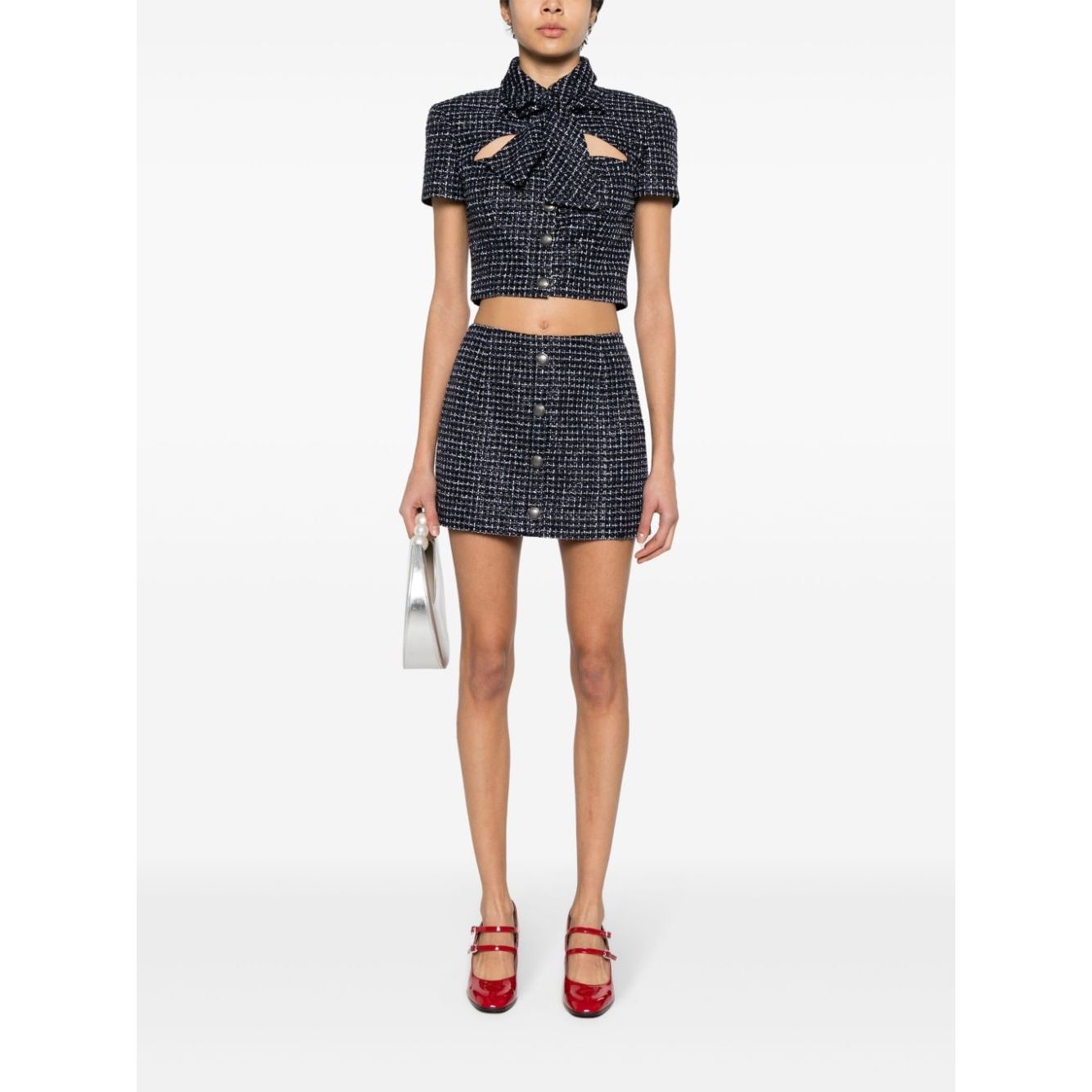 Alessandra Rich Skirts Blue Skirts
