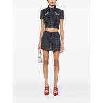 Alessandra Rich Skirts Blue Skirts