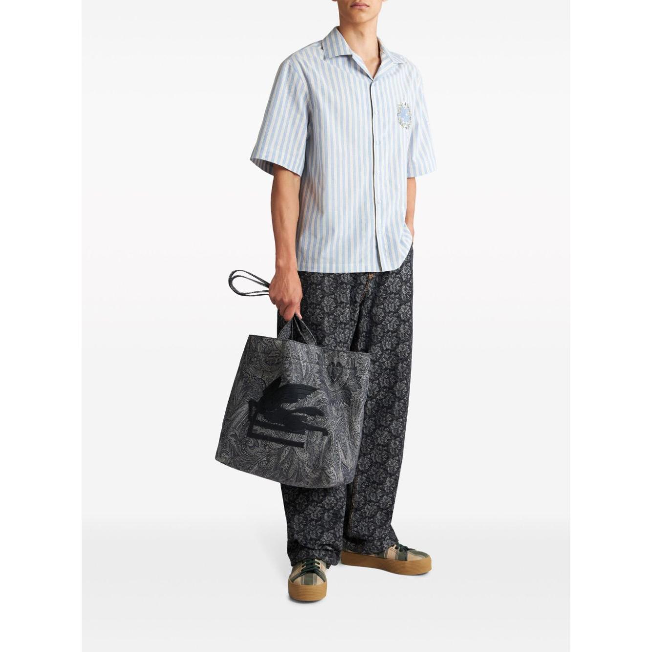 Etro Shirts Clear Blue