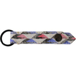 Costume National Chic Tri-Color Keychain Accessory Keychain Costume National Dark Gray