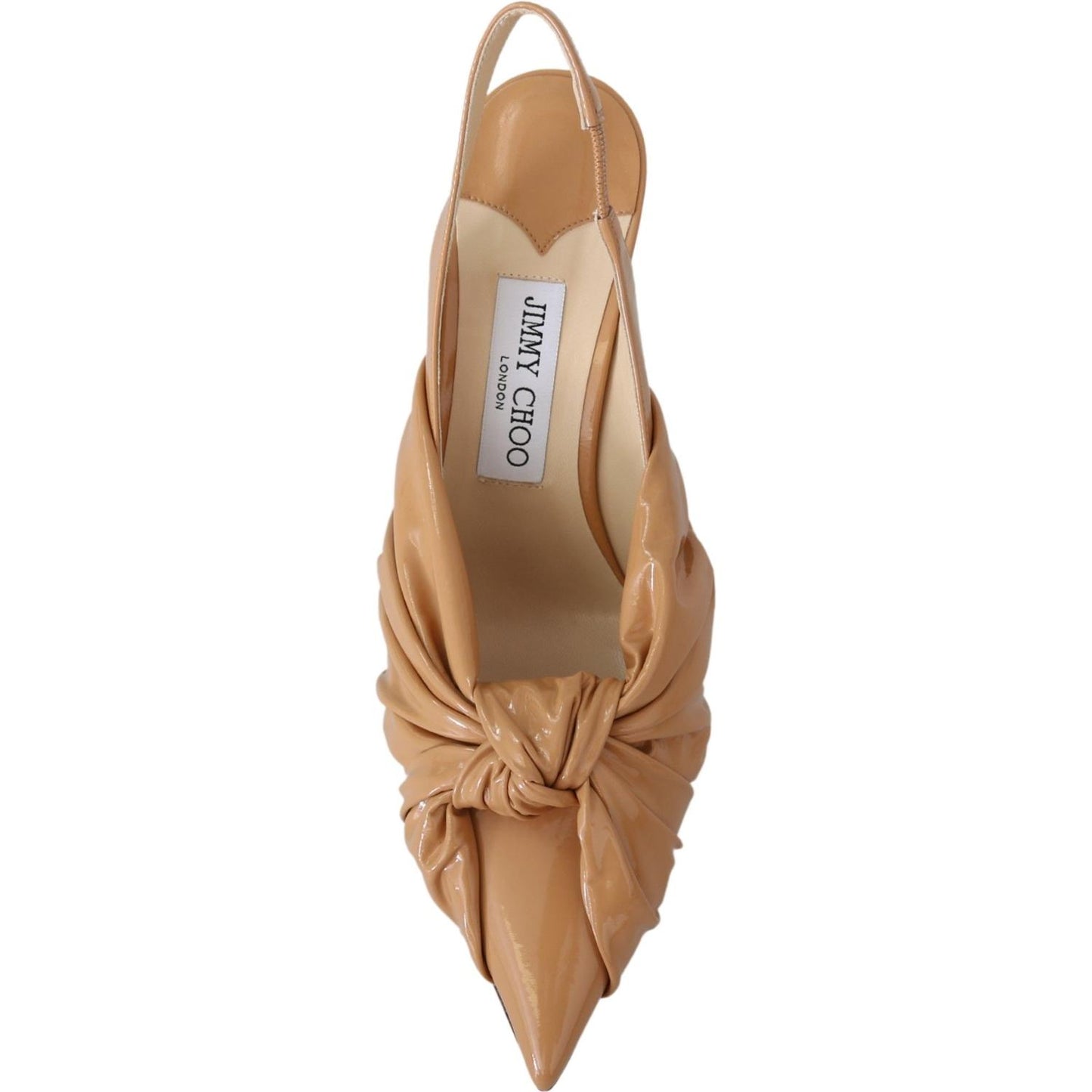 Jimmy Choo Elegant Pointed Toe Leather Pumps Shoes