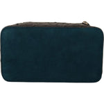 Dolce & Gabbana Exquisite Exotic Skin Vanity Bag Dolce & Gabbana Dark Slate Gray