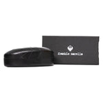 Frankie Morello Black Metallic Fiber Men Sunglass FR-22136