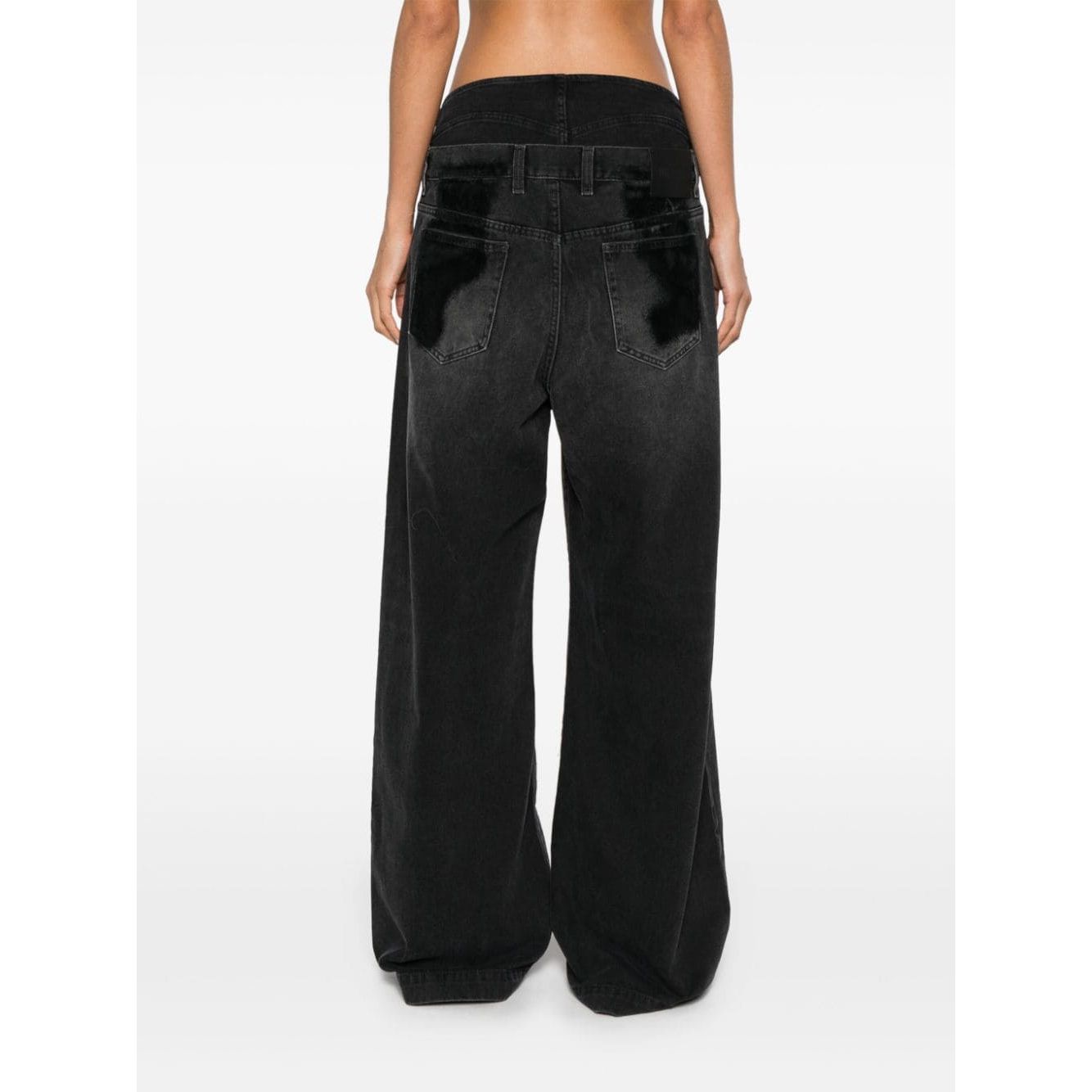 The Attico Jeans Black