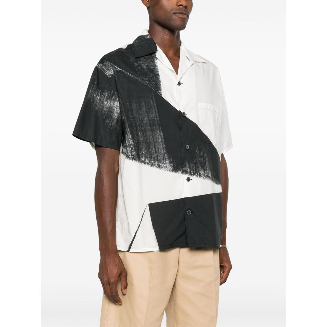 Alexander McQueen colourblock shirt