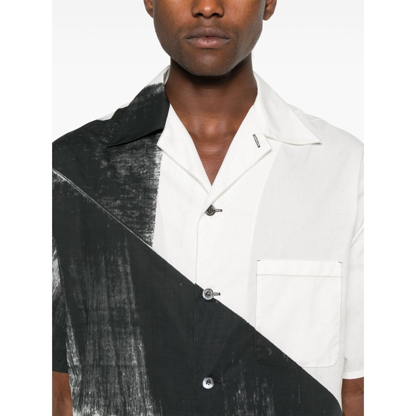 Alexander McQueen colourblock shirt