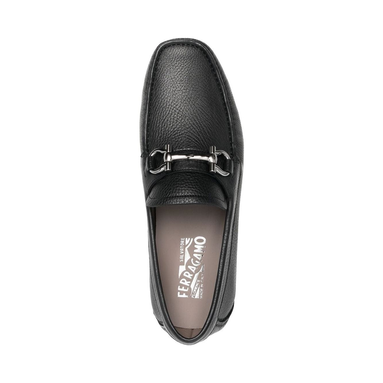 Ferragamo leather loafers