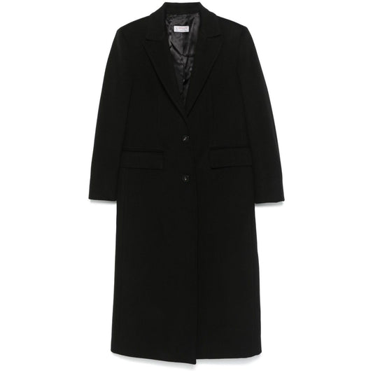 Alberto Biani Coats Black Jackets