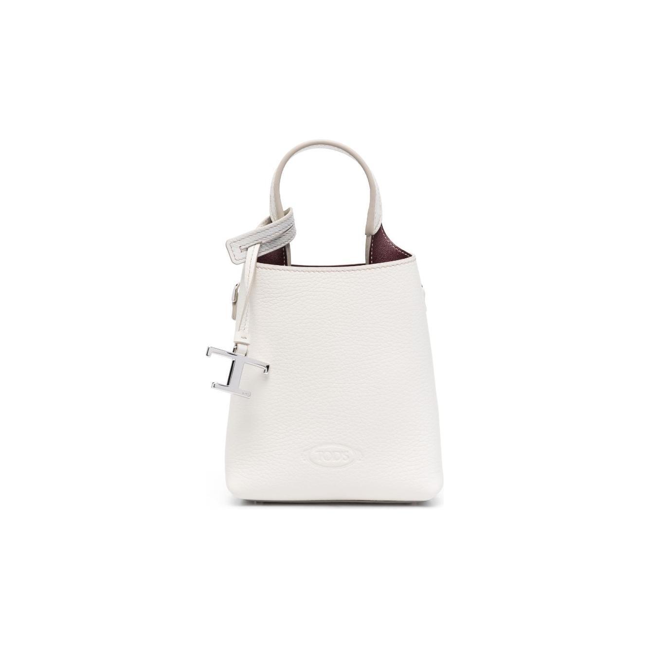 Tod's debossed-logo leather mini bag XBWAPAT9000QRI9P09-P25
