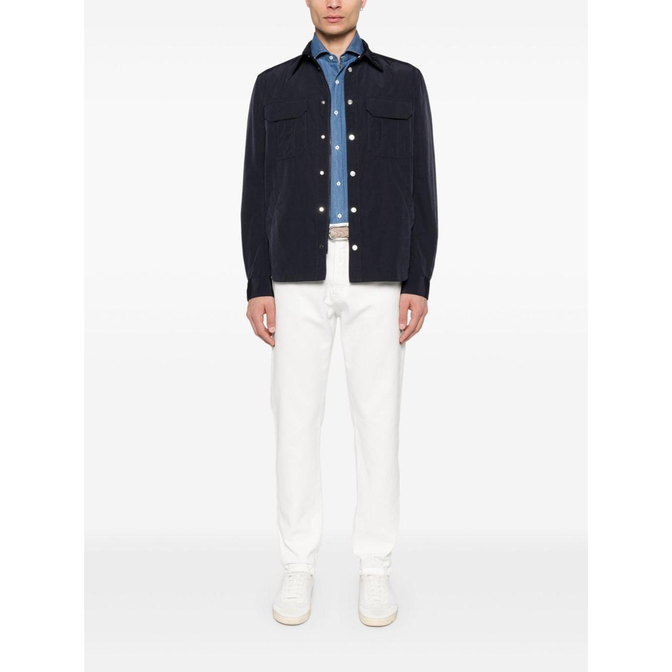 Brunello Cucinelli Shirts Blue