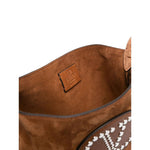 Valentino Garavani Nellcôte Suede Shoulder Bag With Fringes YB0D26SZXRG8-P25
