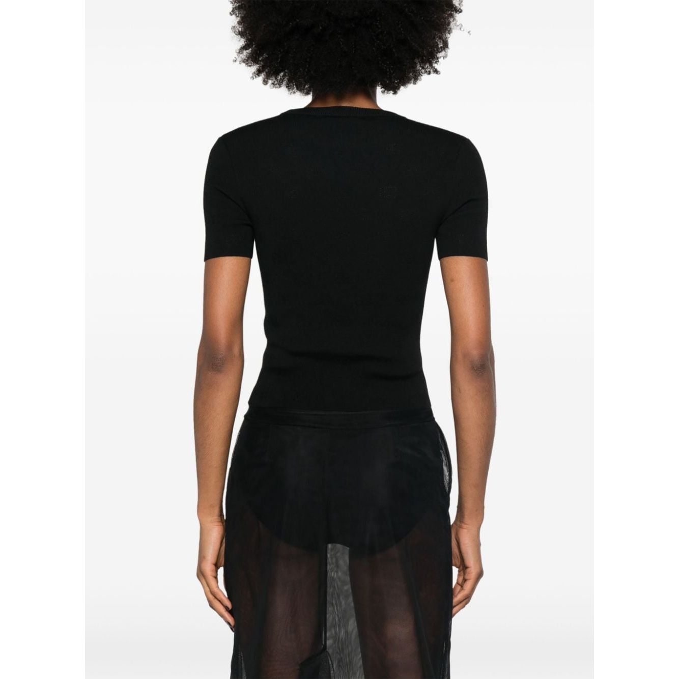 Balenciaga Sweaters Black Topwear