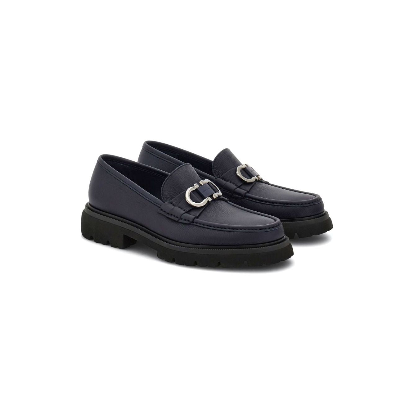 Ferragamo Gancini ornament moccasin