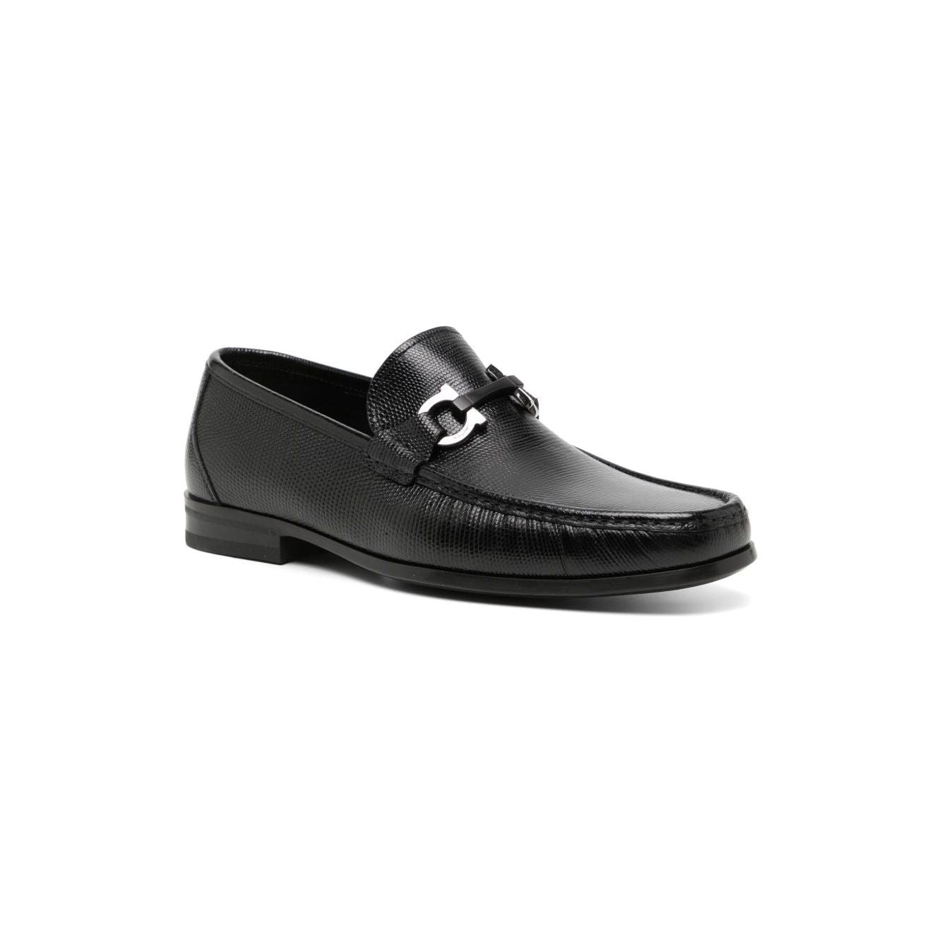 Ferragamo leather loafers