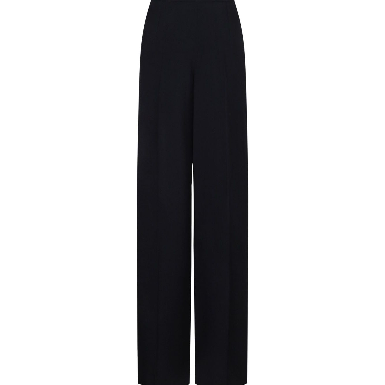 Emporio Armani Straight trousers in silk cady