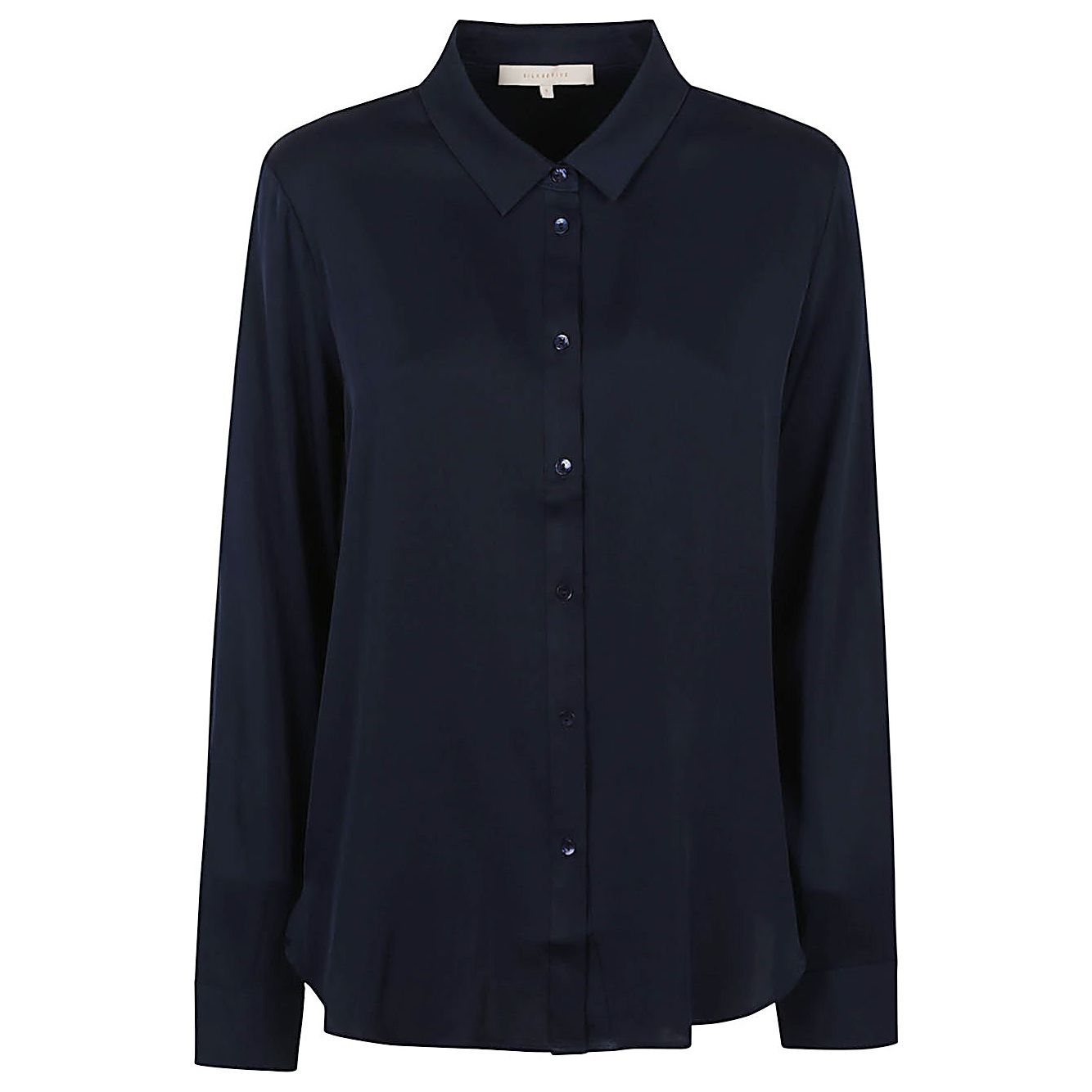 SILK95FIVE Shirts Blue 20011MONTECARLON03-P25