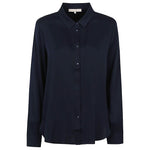 SILK95FIVE Shirts Blue 20011MONTECARLON03-P25