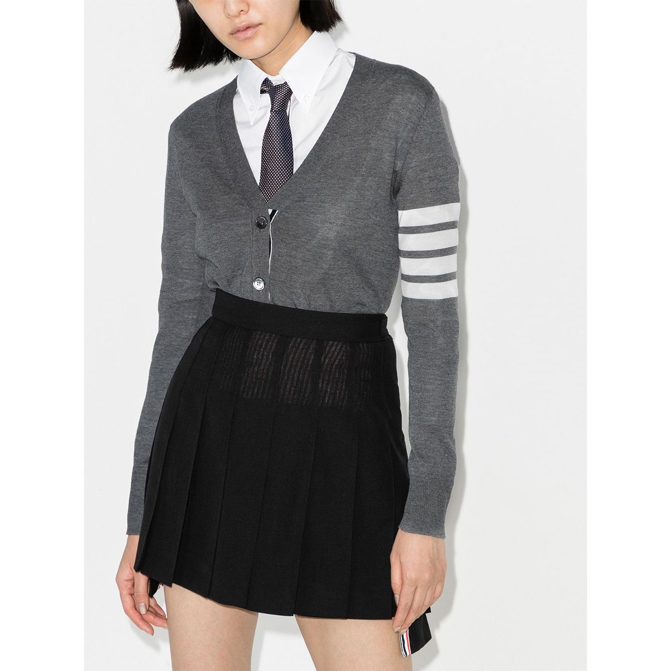 Thom Browne Sweaters Grey Topwear