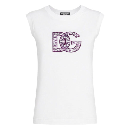 Dolce & Gabbana Logo cotton t-shirt Topwear