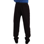 Dolce & Gabbana Bordeaux Cotton Mens Skinny Trouser Pants PAN72948- 58