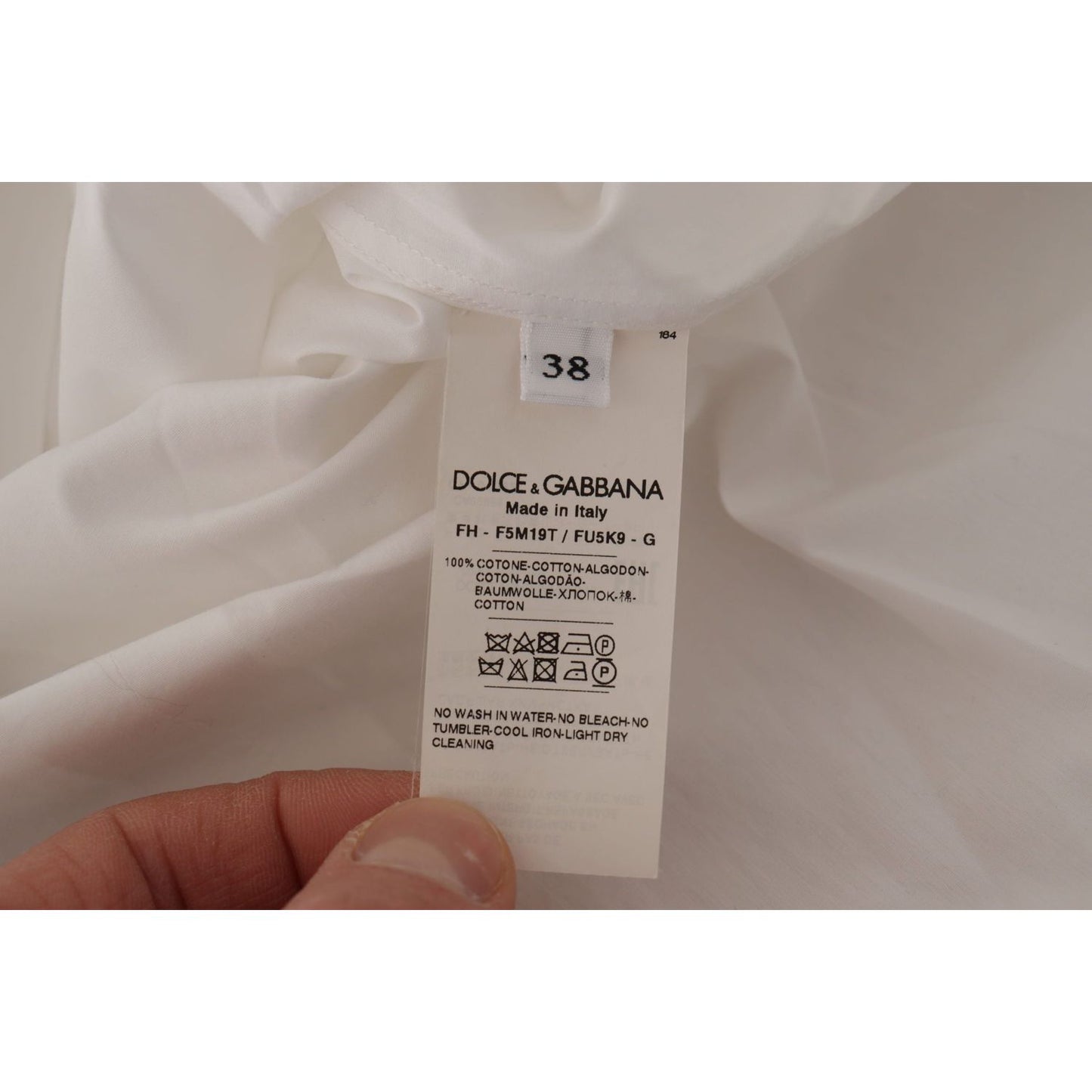 Dolce & Gabbana White Sleeveless Tuxedo Formal Blouse Top