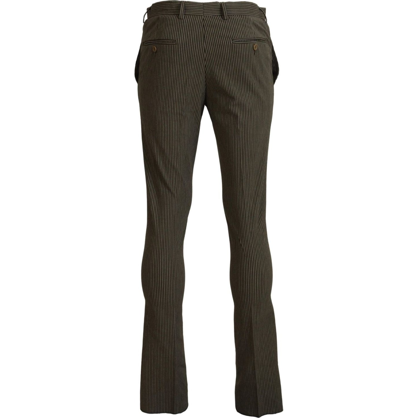 BENCIVENGA Multicolor Striped Pure Cotton Men Pants PAN71618 - 46