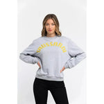 Trussardi Gray Cotton Women Sweatshirt TR-21545-XS