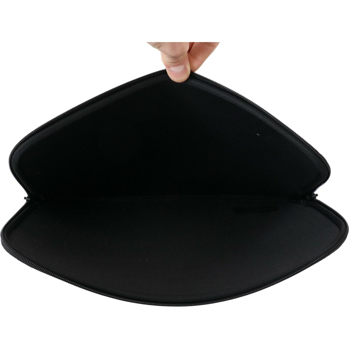 Gant Black Padded Pouch Bag Zipper Cover Sleeve Case VAS130823