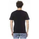 Ungaro Sport Black Cotton Men T-Shirt UN-24069-M