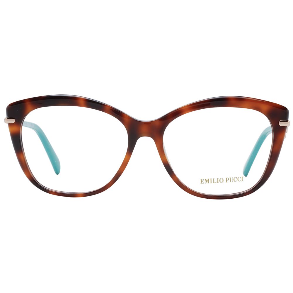 Emilio Pucci Brown Women Glasses Frame