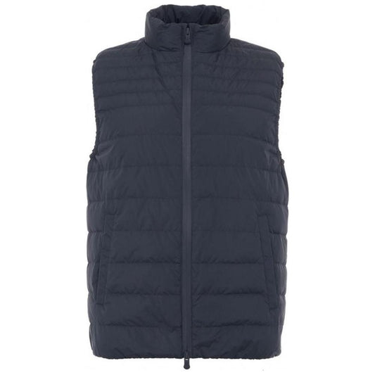 People Of Shibuya Blue Polyester Men Vest