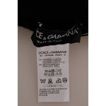 Dolce & Gabbana Elegant Black Cashmere Silk Stretch Pants Dolce & Gabbana Light Slate Gray