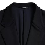 Dolce & Gabbana Blue Wool Notch Single Breasted Coat Blazer KOS2236-48